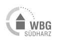 Werbeagentur Landsiedel Müller Flagmeyer, Nordhausen: Logo WBG Wohnungsbaugenossenschaft Wohnungsverwaltungsgesellschaft Südharz eG
