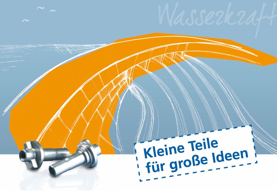 Werbeagentur Landsiedel Müller Flagmeyer, Nordhausen: esw Eichsfelder Schraubenwerk Imagekampagne „Kleine Teile für große Ideen“ 